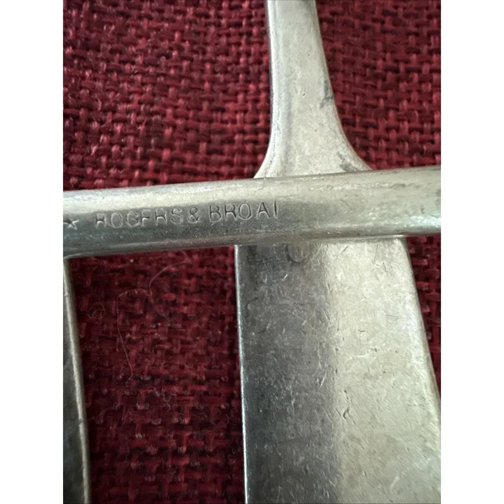 Rogers Bros Fiddlers Forks X11 Set Of 5